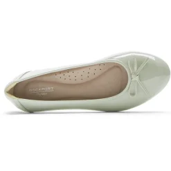 Online Rockport Women'S Reagan Ballet Flat Jade Patent Synthetic