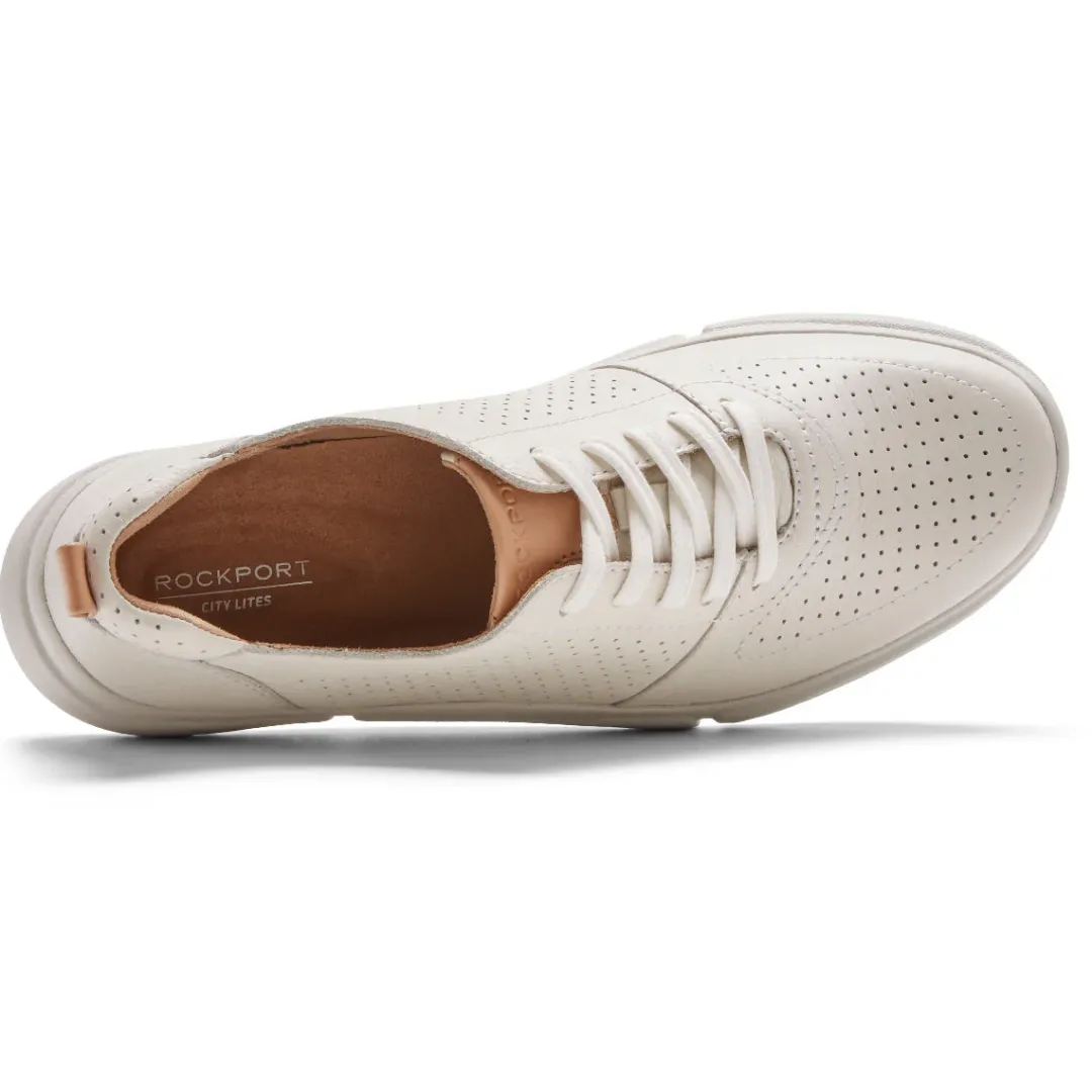 Clearance Rockport Women'S R-Evolution Washable Lace-Up Sneaker White Washable