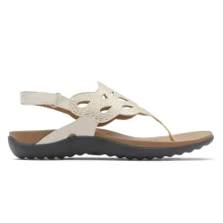 Sale Rockport Women'S Ridge Slingback Sandal Gold Bling