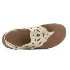 Sale Rockport Women'S Ridge Slingback Sandal Gold Bling
