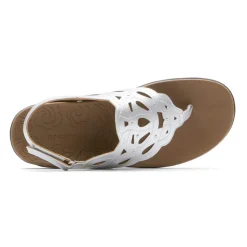 New Rockport Women'S Ridge Slingback Sandal Silver