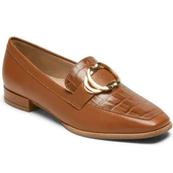 Fashion Rockport Women'S Santana Ring Loafer Tan Lthr