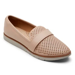 Discount Rockport Women'S Stacie Perforated Loafer Pink