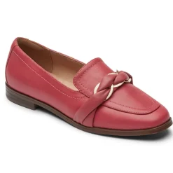 Best Rockport Women'S Susana Woven Chain Loafer Astro Dust Lthr