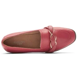 Best Rockport Women'S Susana Woven Chain Loafer Astro Dust Lthr