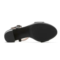 Hot Rockport Women'S Tabitha 2-Strap Heel Black