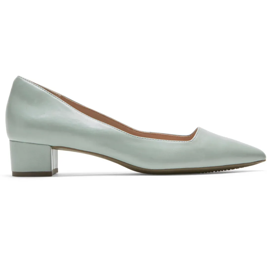 Best Rockport Women'S Total Motion Gracie Heel Jade Lthr