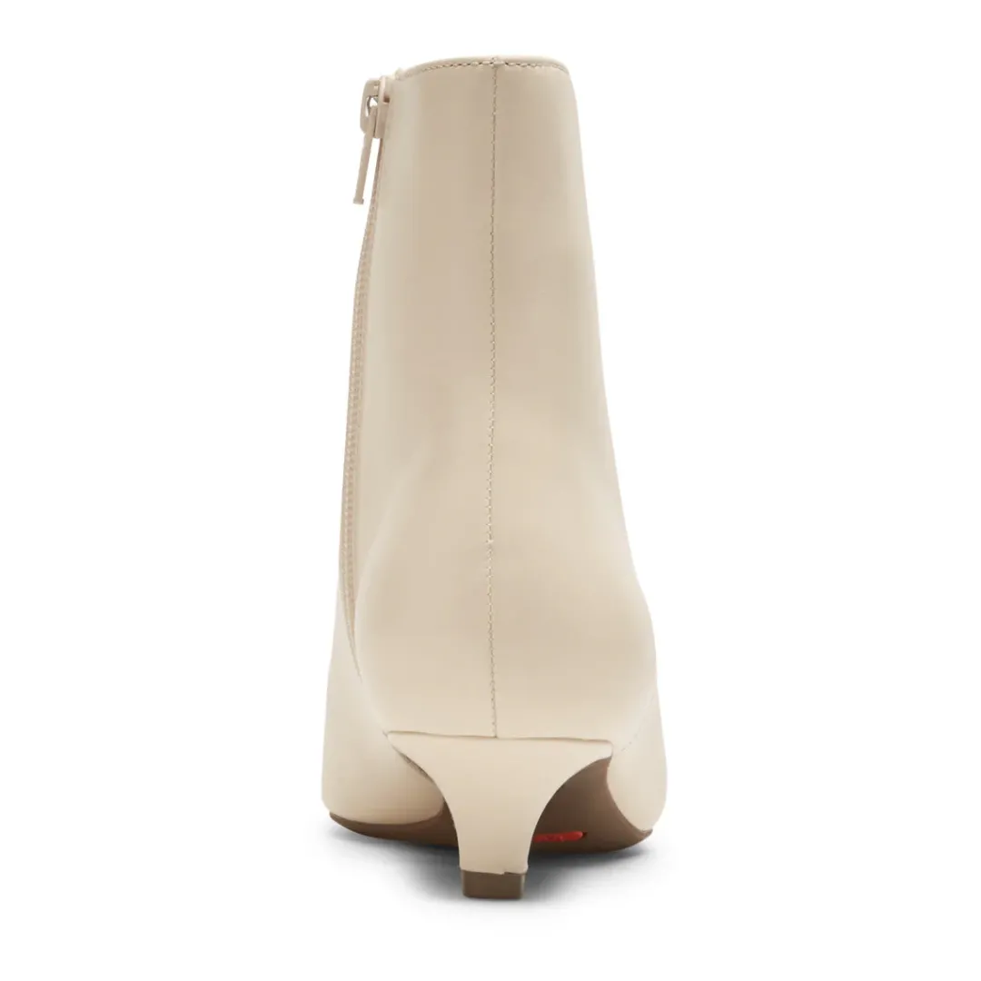 New Rockport Women'S Total Motion Kailyn Bootie Vanilla Lthr