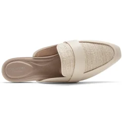 Best Rockport Women'S Total Motion Laylani Slide Loafer Vanilla Boucle