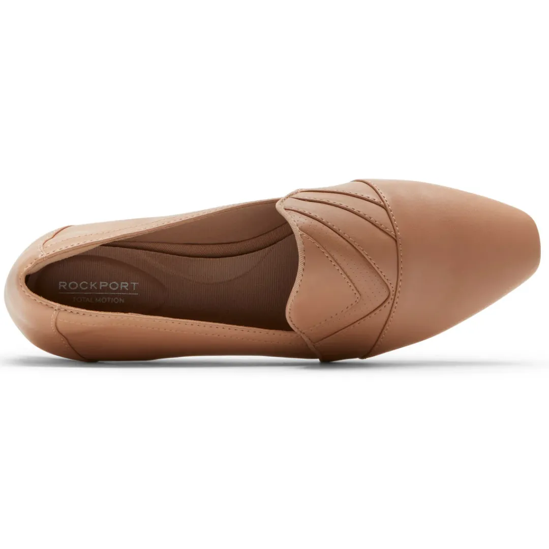 Discount Rockport Women'S Total Motion Laylani Chevron Slip-On Loafer Wafer Lthr