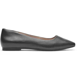 Outlet Rockport Women'S Total Motion Laylani Plain Ballet Flat Black