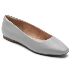 New Rockport Women'S Total Motion Laylani Plain Ballet Flat Waterfall