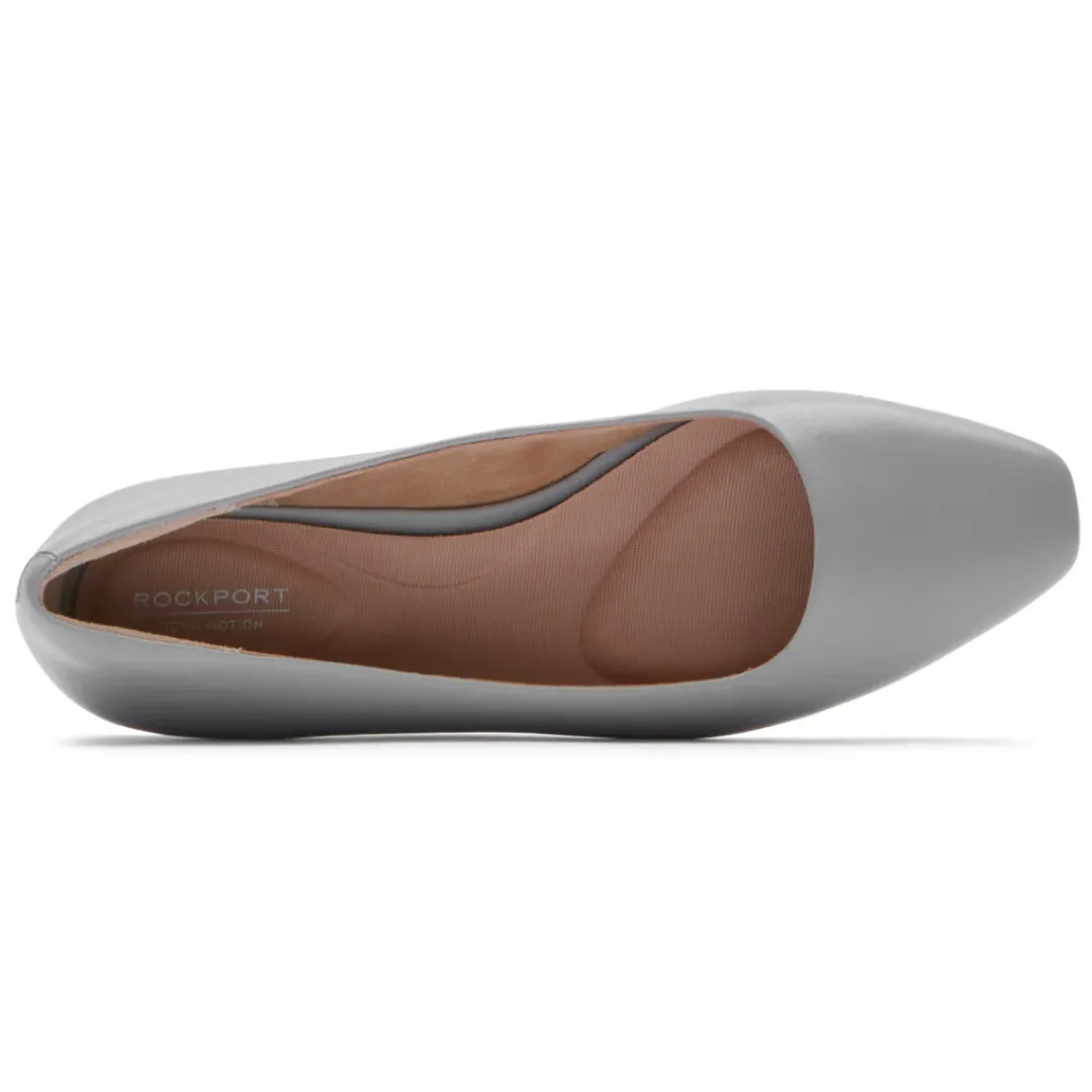 New Rockport Women'S Total Motion Laylani Plain Ballet Flat Waterfall