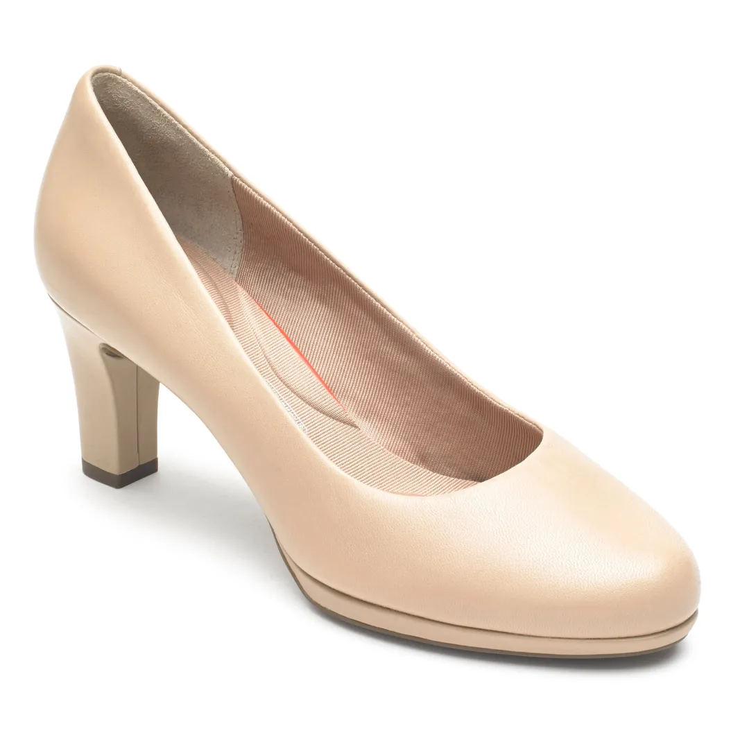 Hot Rockport Women'S Total Motion Leah Pump Nude