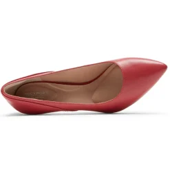 Outlet Rockport Women'S Total Motion 75Mm Pieced Heel Pink Lthr