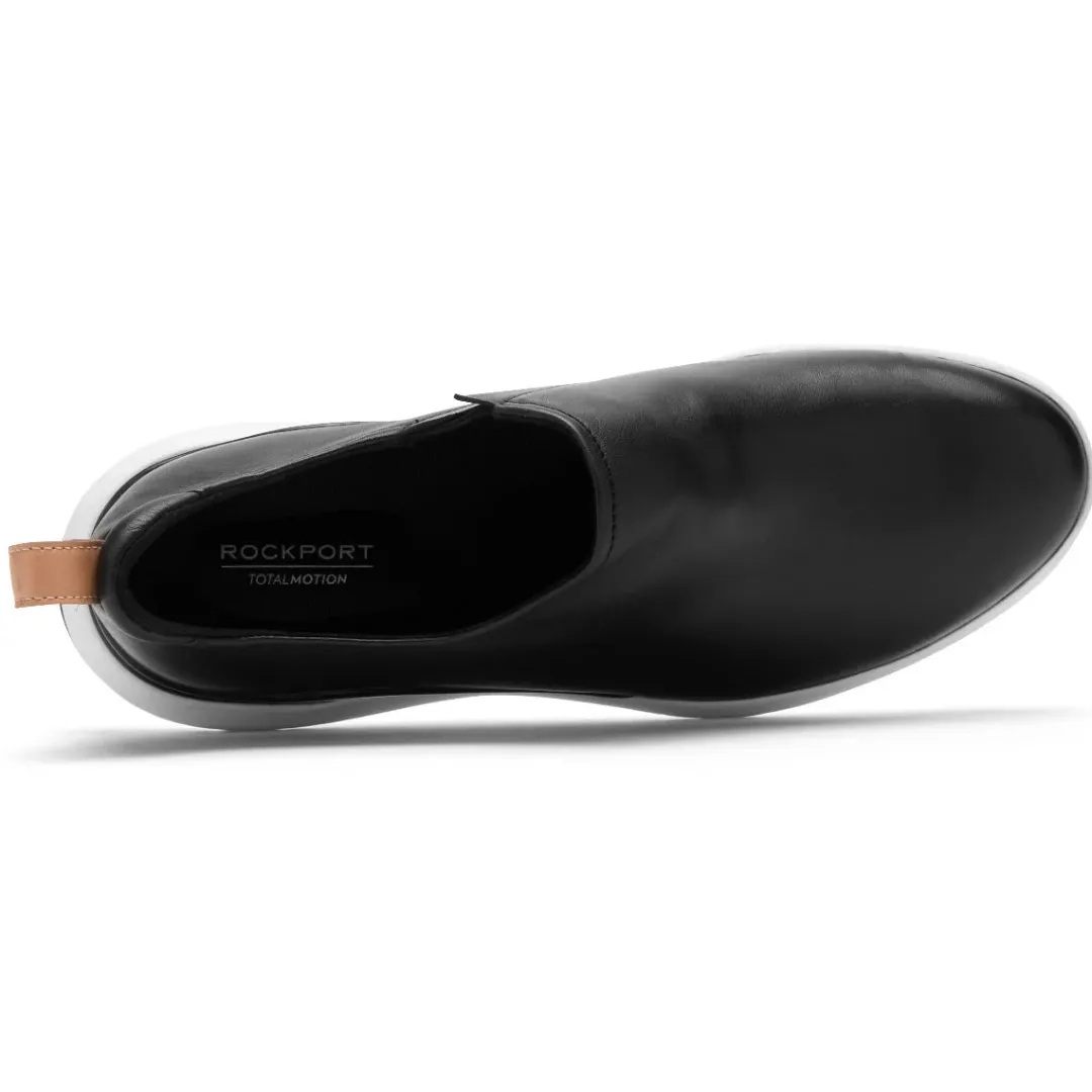 Online Rockport Women'S Total Motion Sport High Slip-On Shoe Black Leather