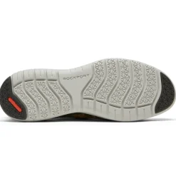 New Rockport Women'S Total Motion Sport High Slip-On Shoe Tan Leopard