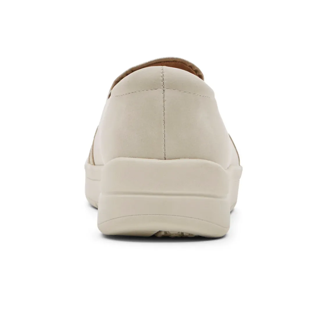Sale Rockport Women'S Truflex Navya Slip-On Shoe Vanilla/Humus