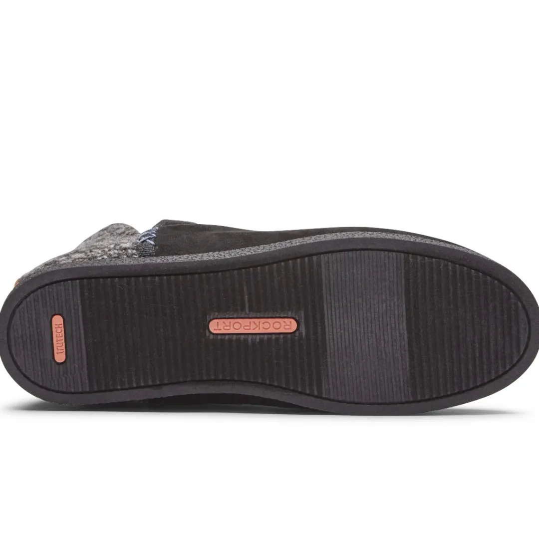 Discount Rockport Women'S Trutech Veda Slipper Boot Black Grey