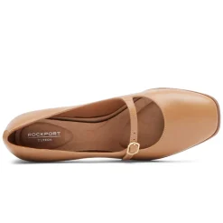 Best Rockport Women'S Violetta Mary Jane Mocha Latte Leather