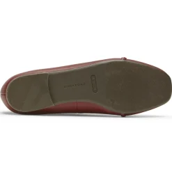 Online Rockport Women'S Zoie Chain Ballet Flat Tawny Port Lthr