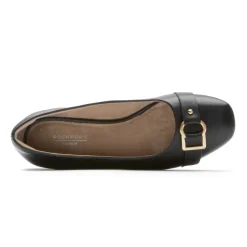 Discount Rockport Women'S Zoie Ring Ballet Flat Black